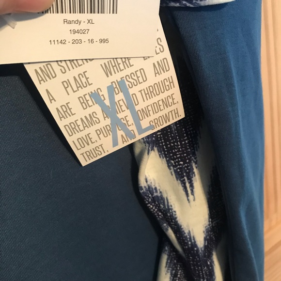 Lularoe Randy top - Picture 2 of 2